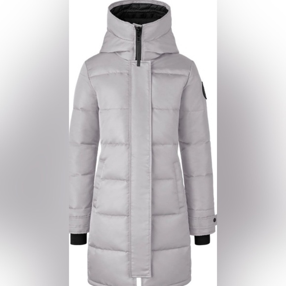 Canada Goose Black Label 2025 Shelburne Parka Down Feather Willow Grey NWT - Picture 4 of 12